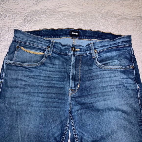 Men’s Hudson Jeans Dark denim Size 38 - Picture 6 of 10